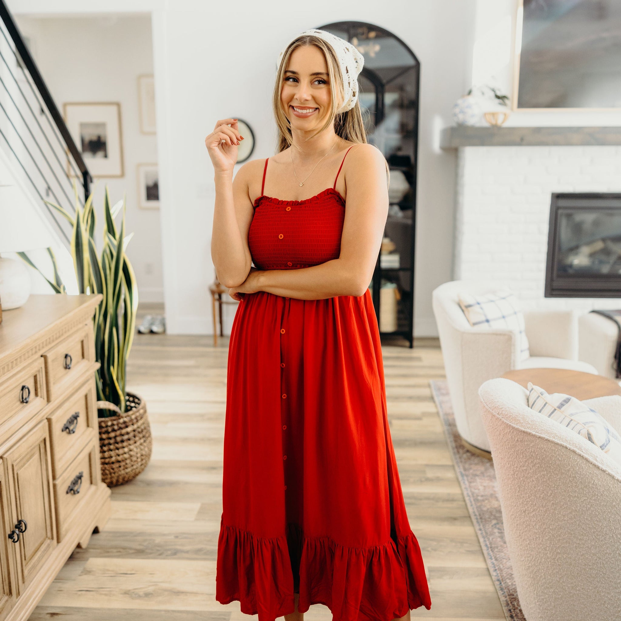 THE JONES IN BERRY RED