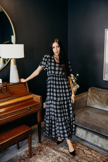 THE EDEN IN SHADOW PLAID FINAL SALE