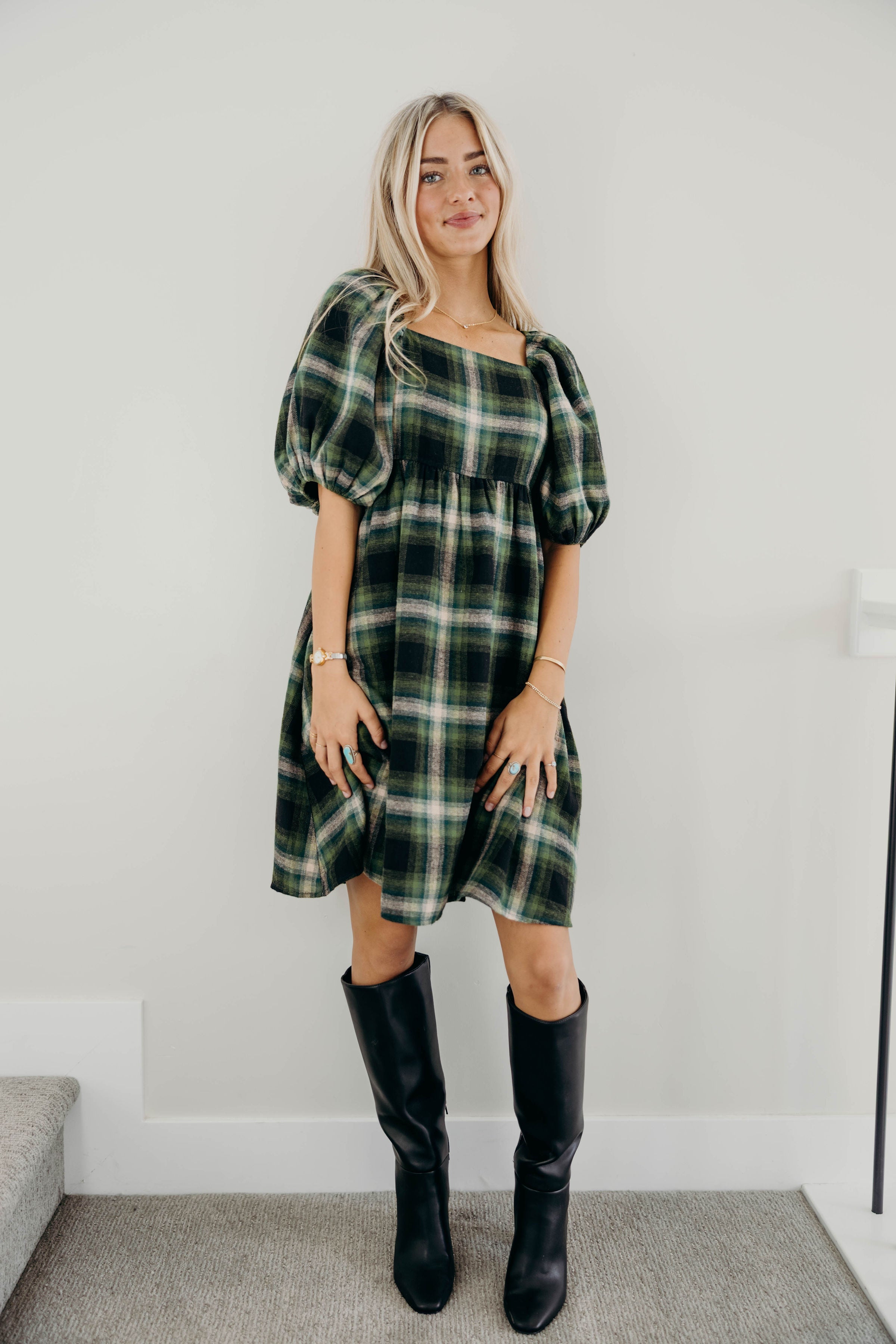 THE TATUM IN PINE CHECK