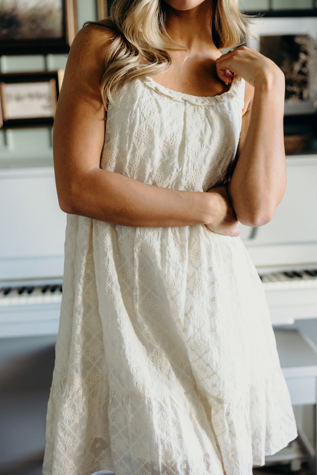 THE MADDIE IN VINTAGE CREAM FINAL SALE