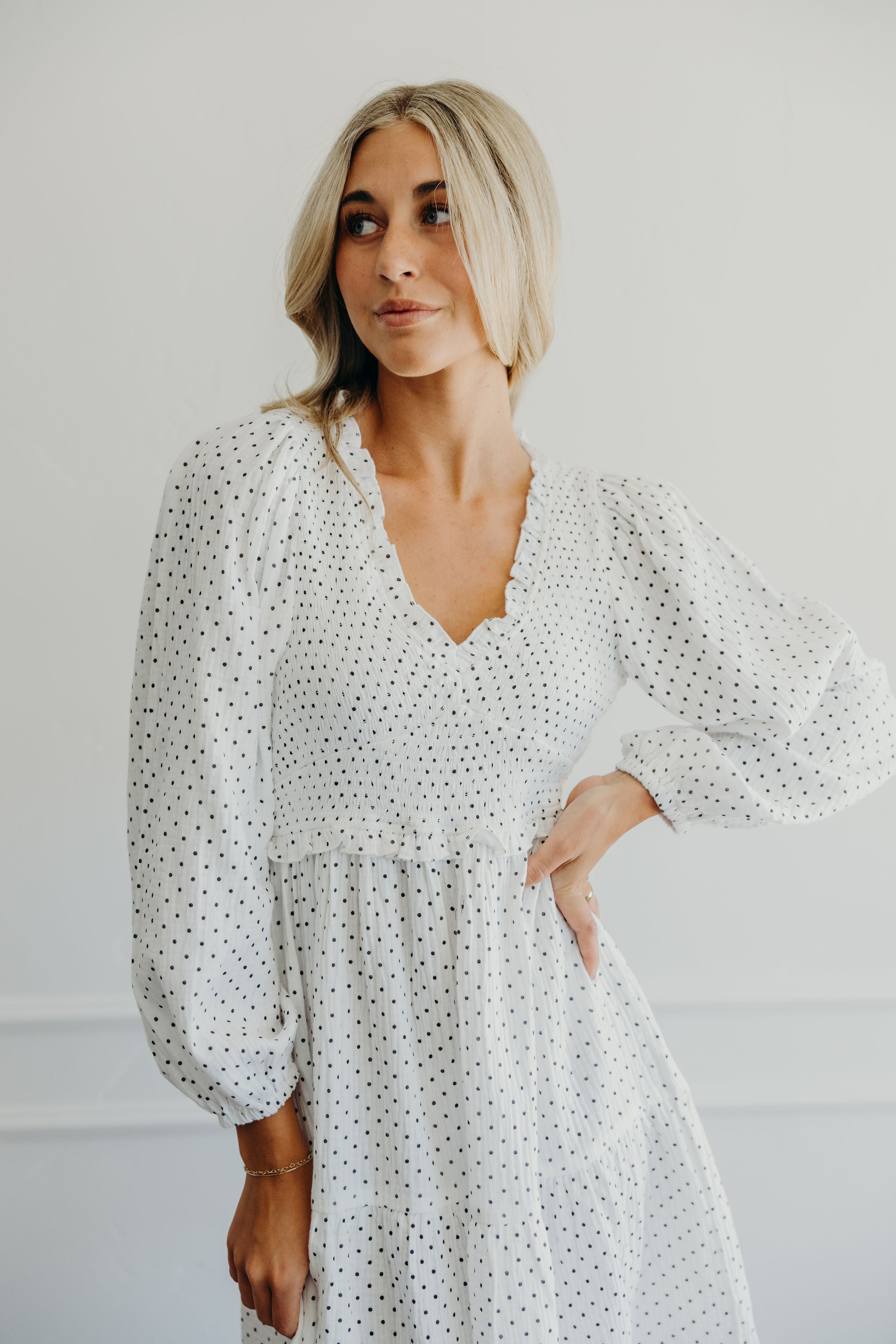 THE PARIS IN BLACK POLKA FINAL SALE