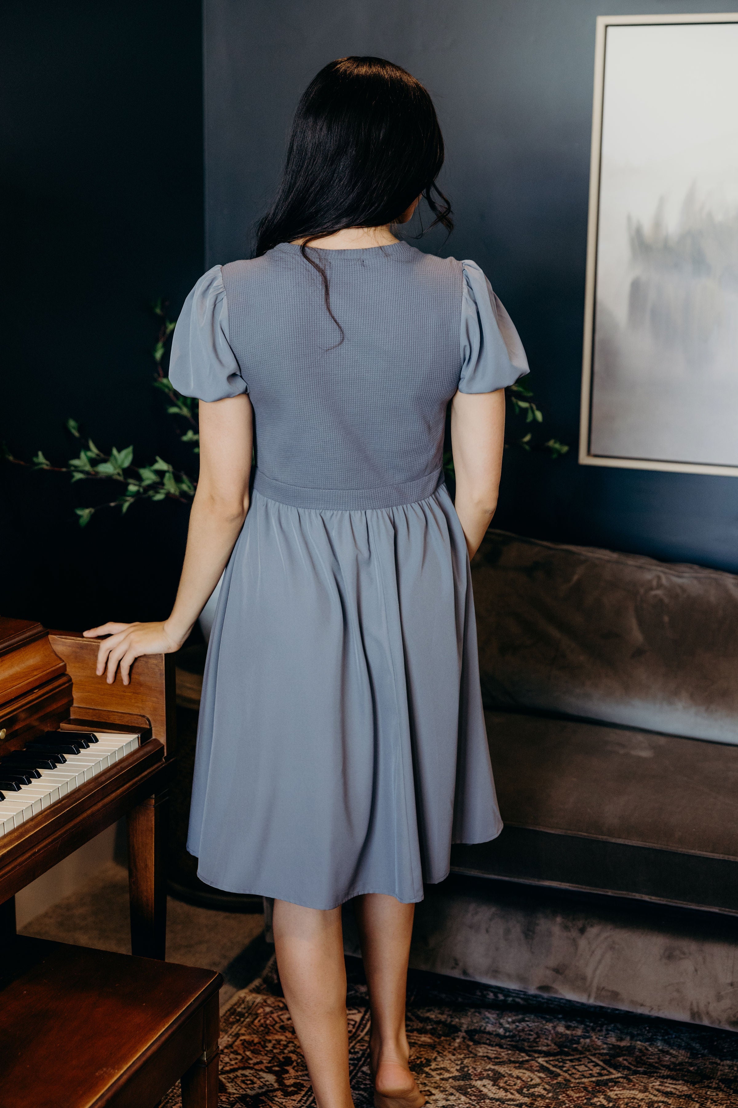 THE OPHELIA IN CORNFLOWER BLUE FINAL SALE