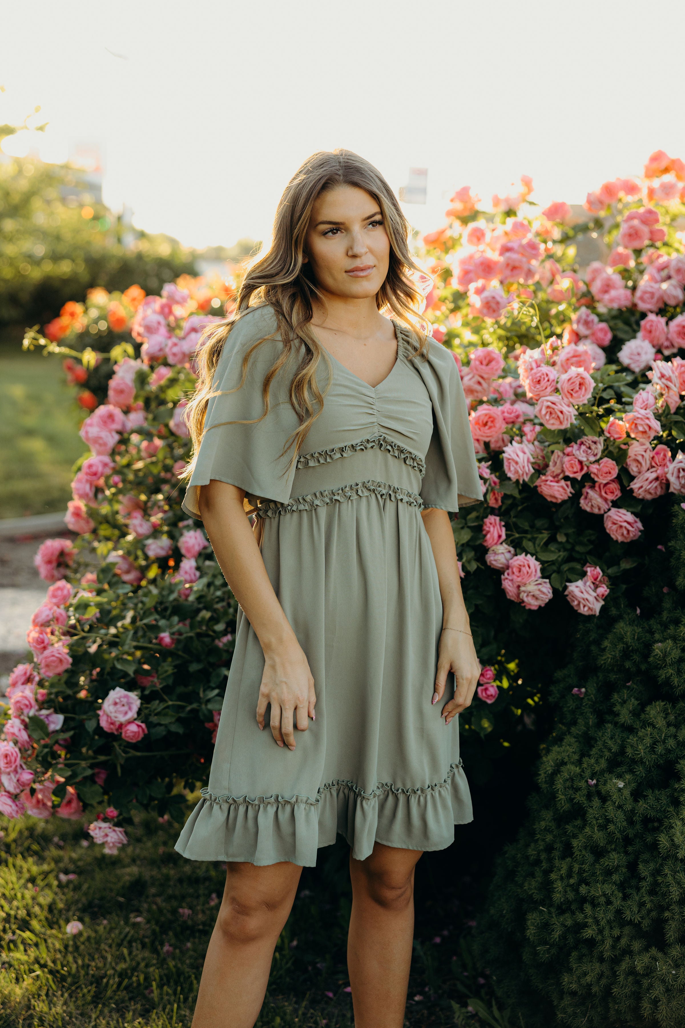 THE MAYA IN PISTACHIO GLOW FINAL SALE