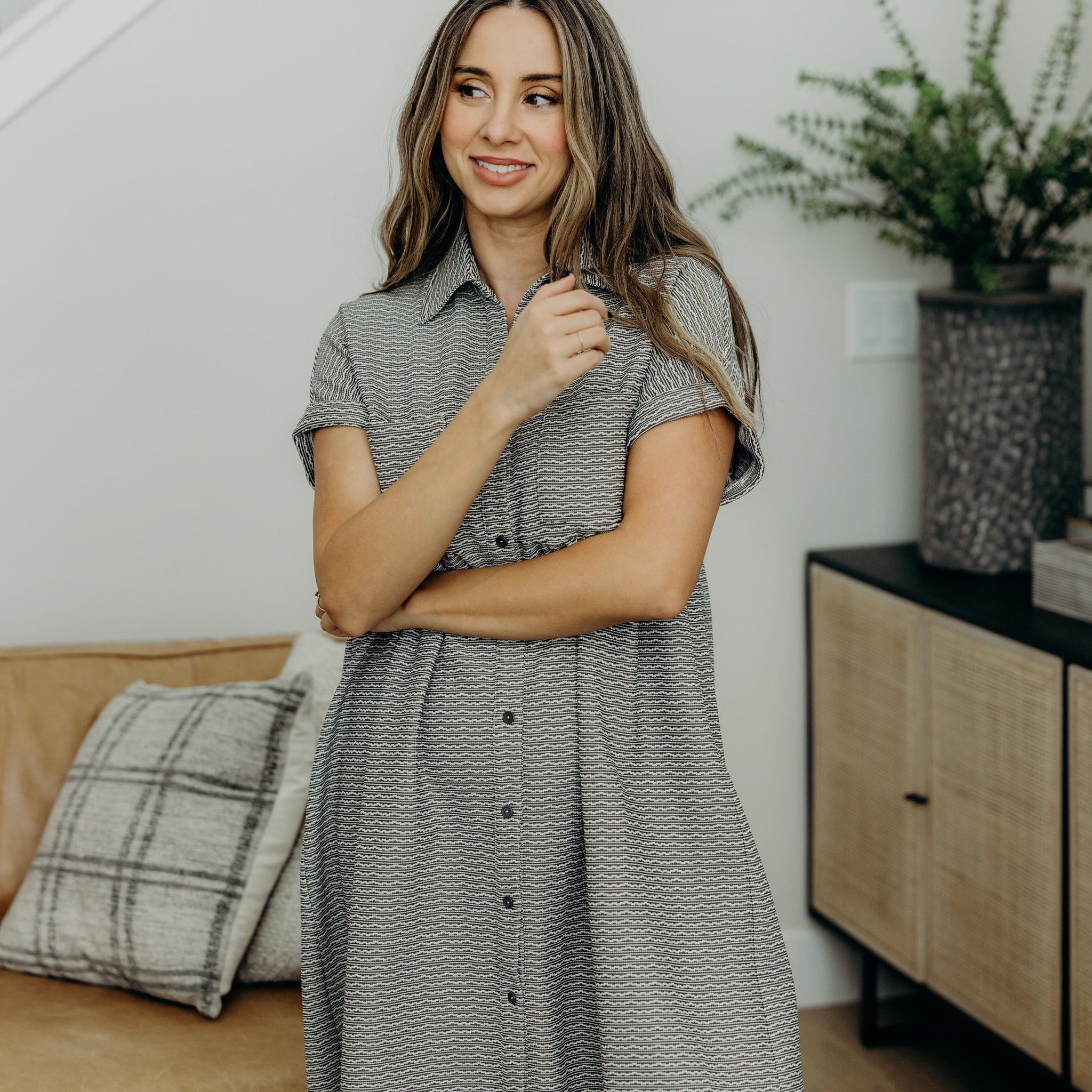 THE ZURI IN CHARCOAL PIXEL FINAL SALE