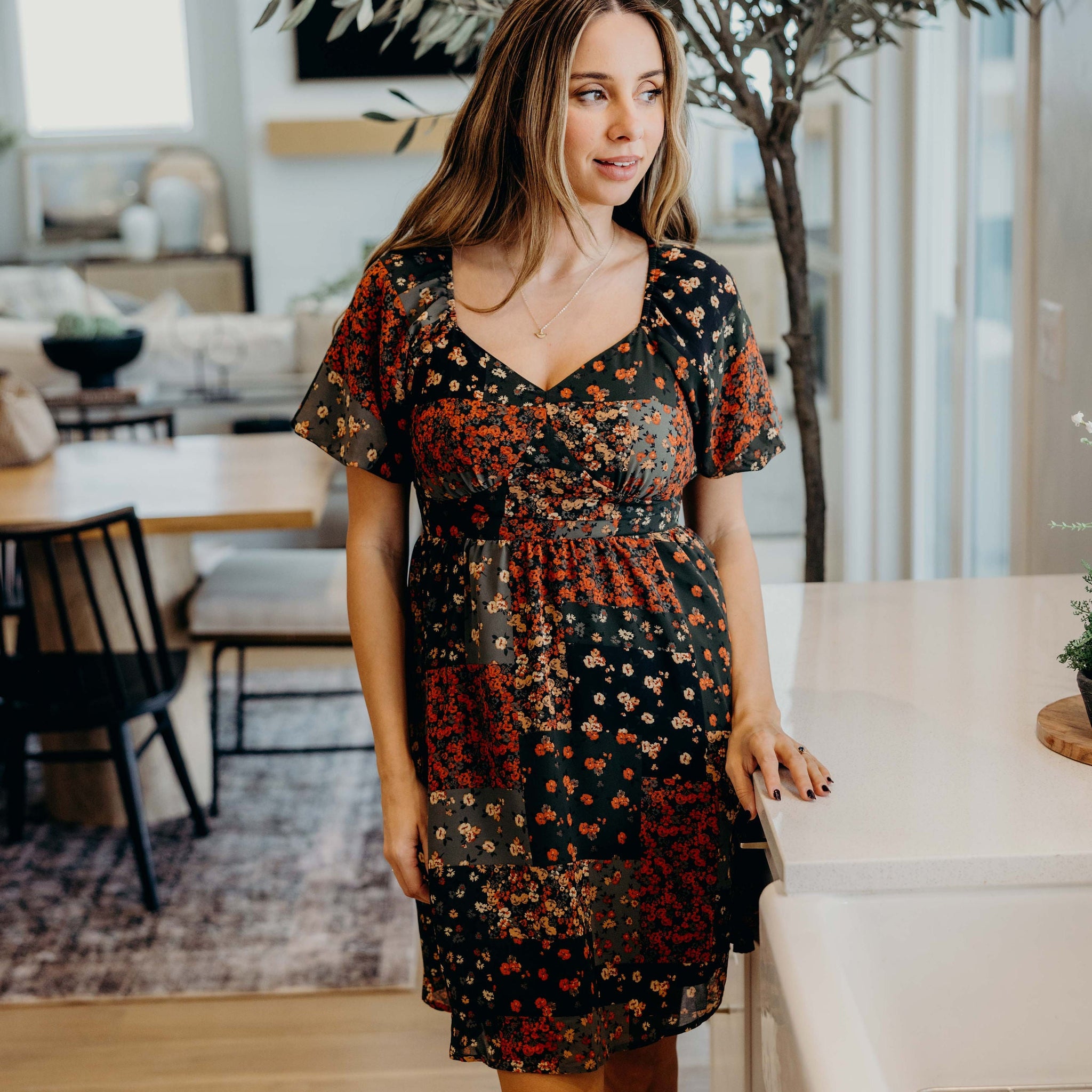 THE TESSA IN FLORAL PATCHWORK