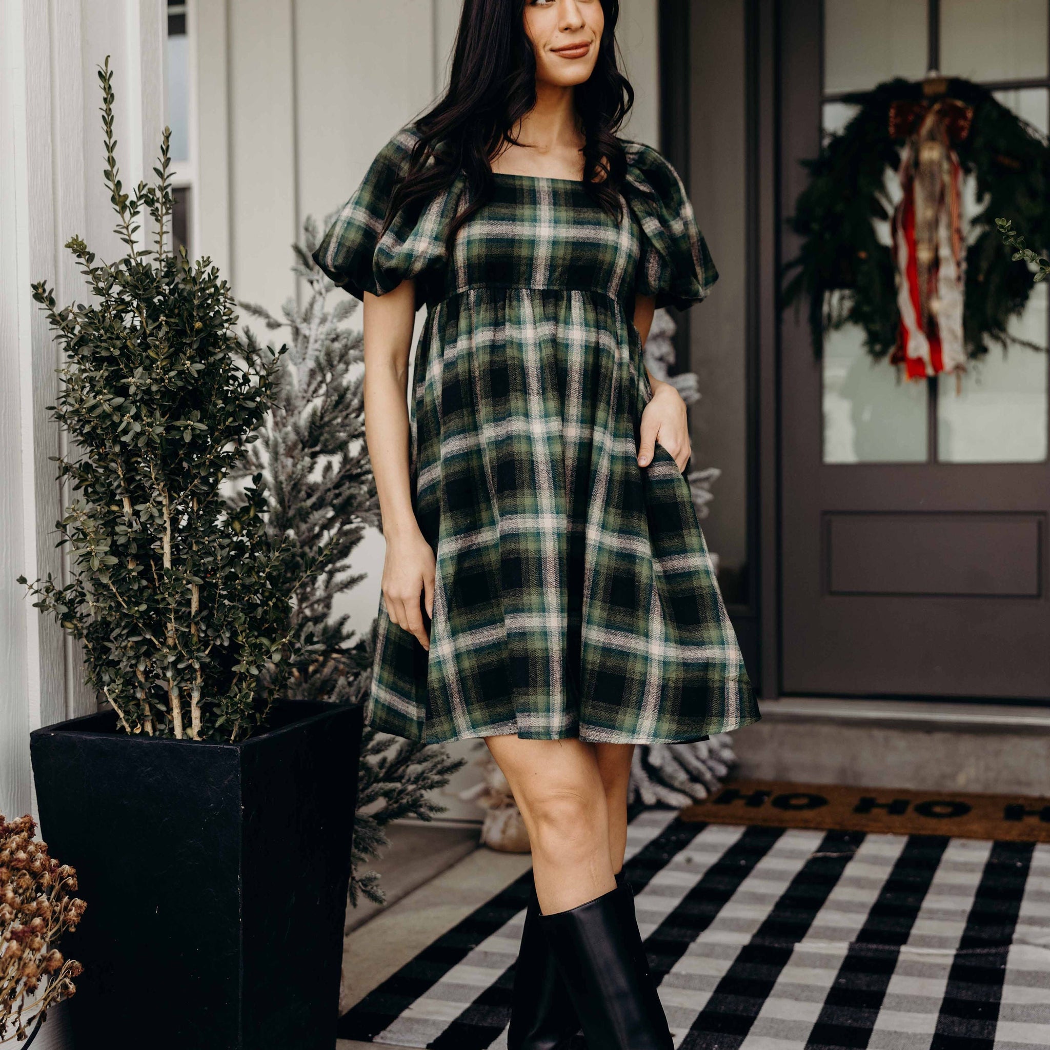 THE TATUM IN PINE CHECK