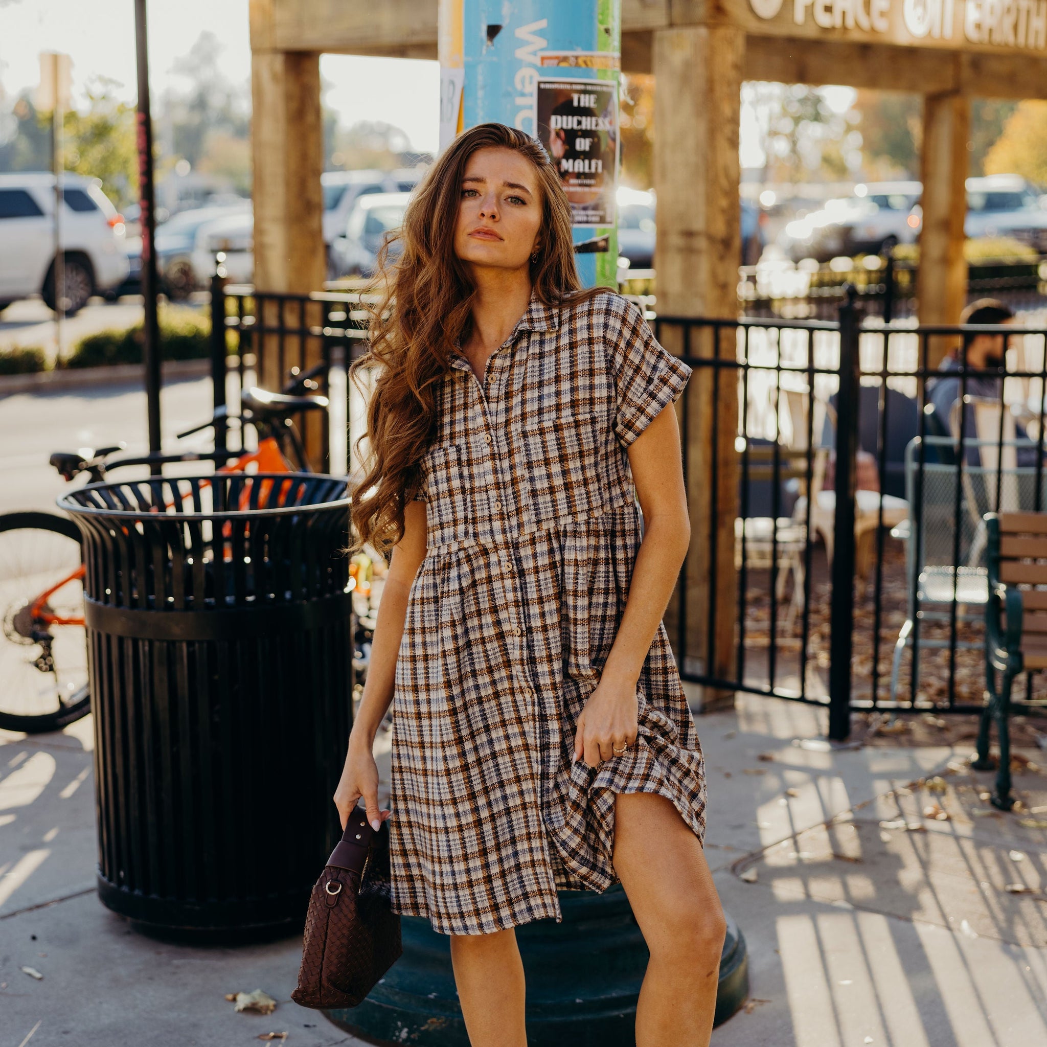 THE BLANCHE IN HARVEST PLAID FINAL SALE