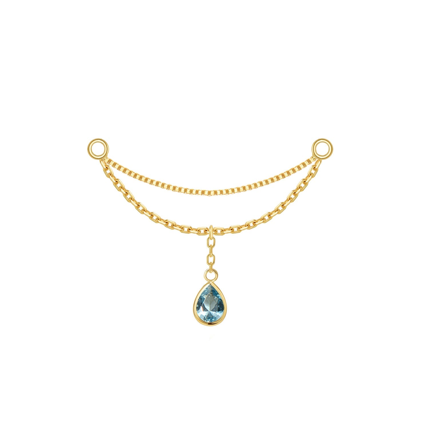 Amihan Chain - Colored Gemstone