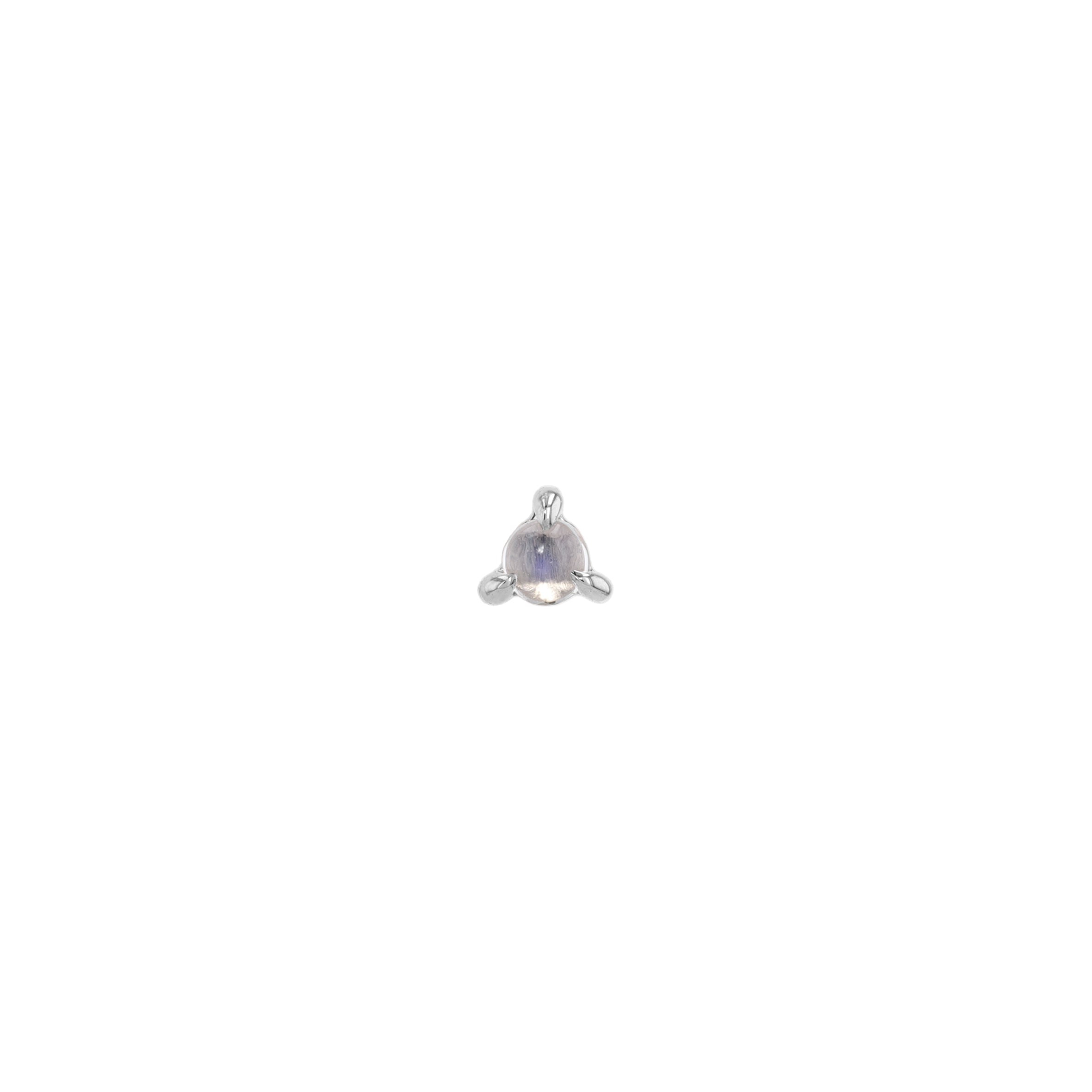 Solitaire - Aura - 3 Prong Cabochon Gemstone