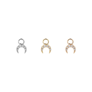 Ayla Charm - Double Horn