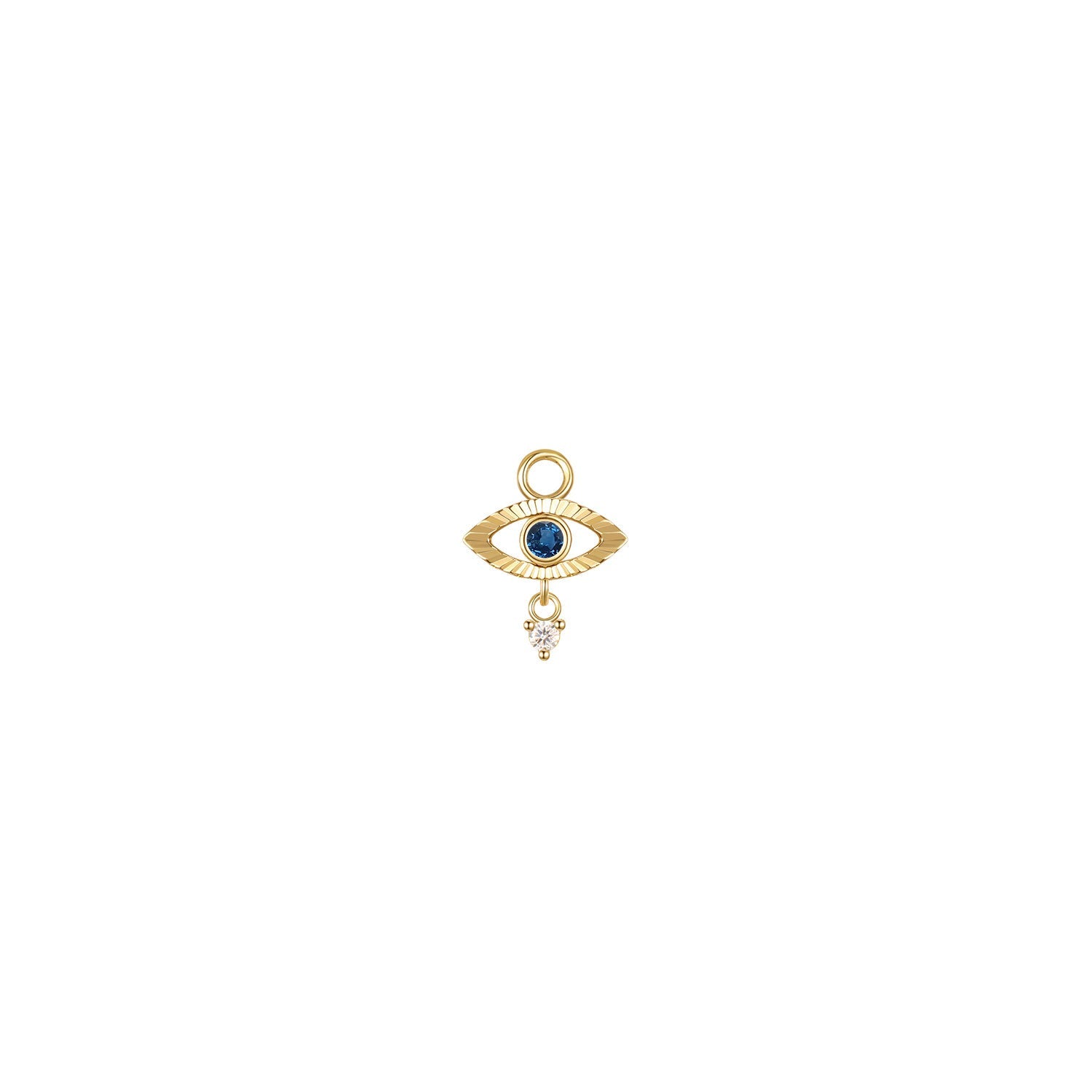 Evil Eye with Tear Charm