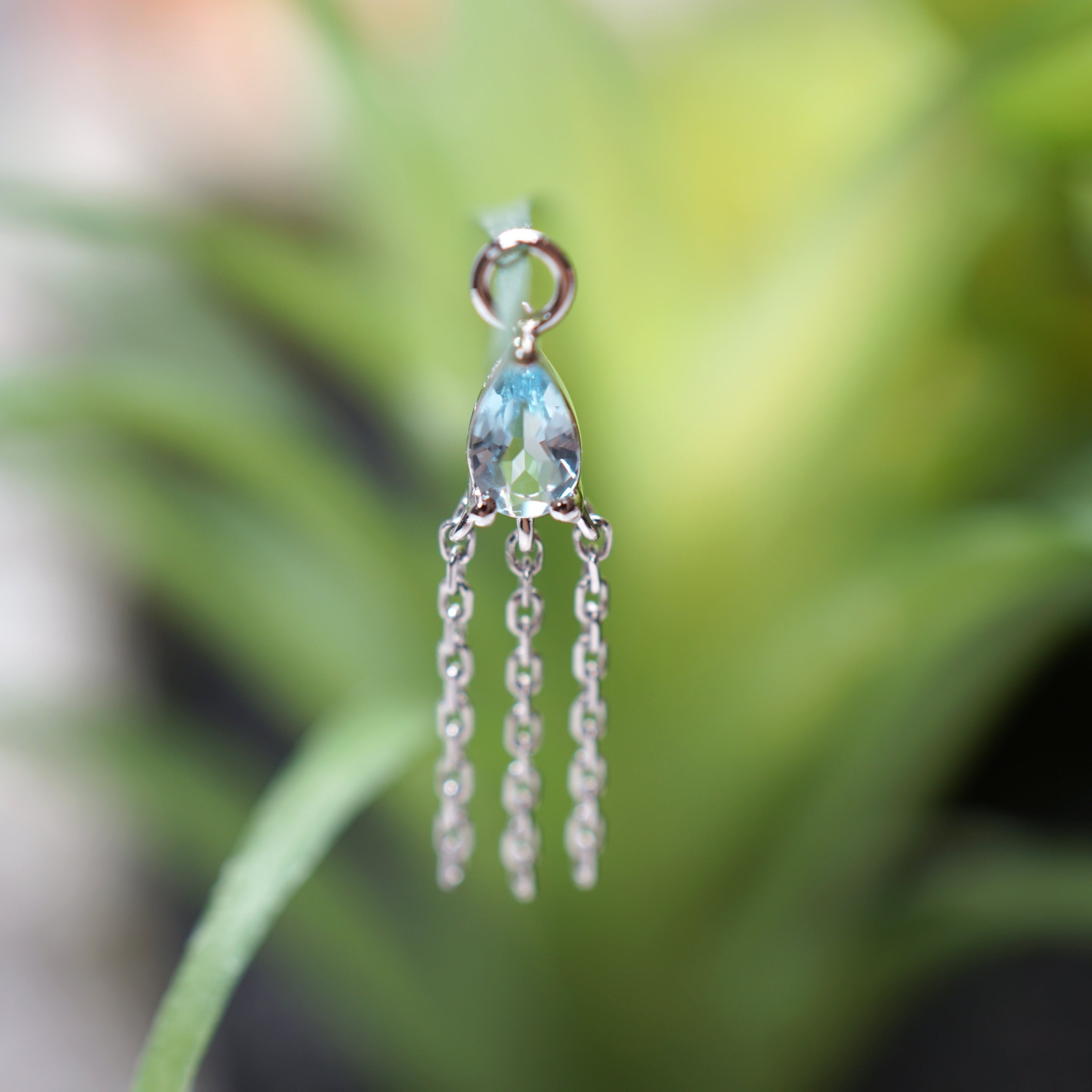 Veronika Mini Charm - Colored Gemstone