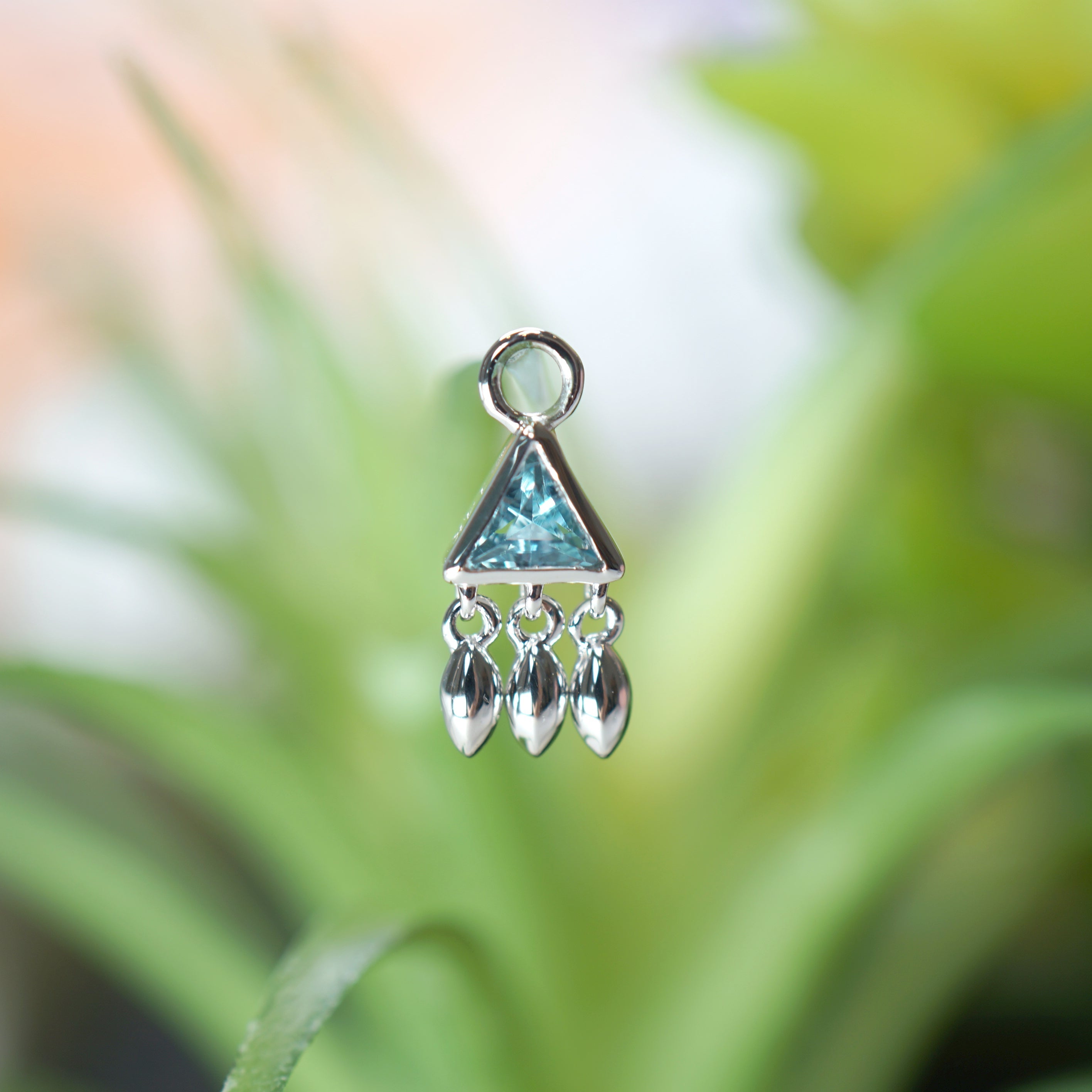 Tessa Charm - Colored Gemstone