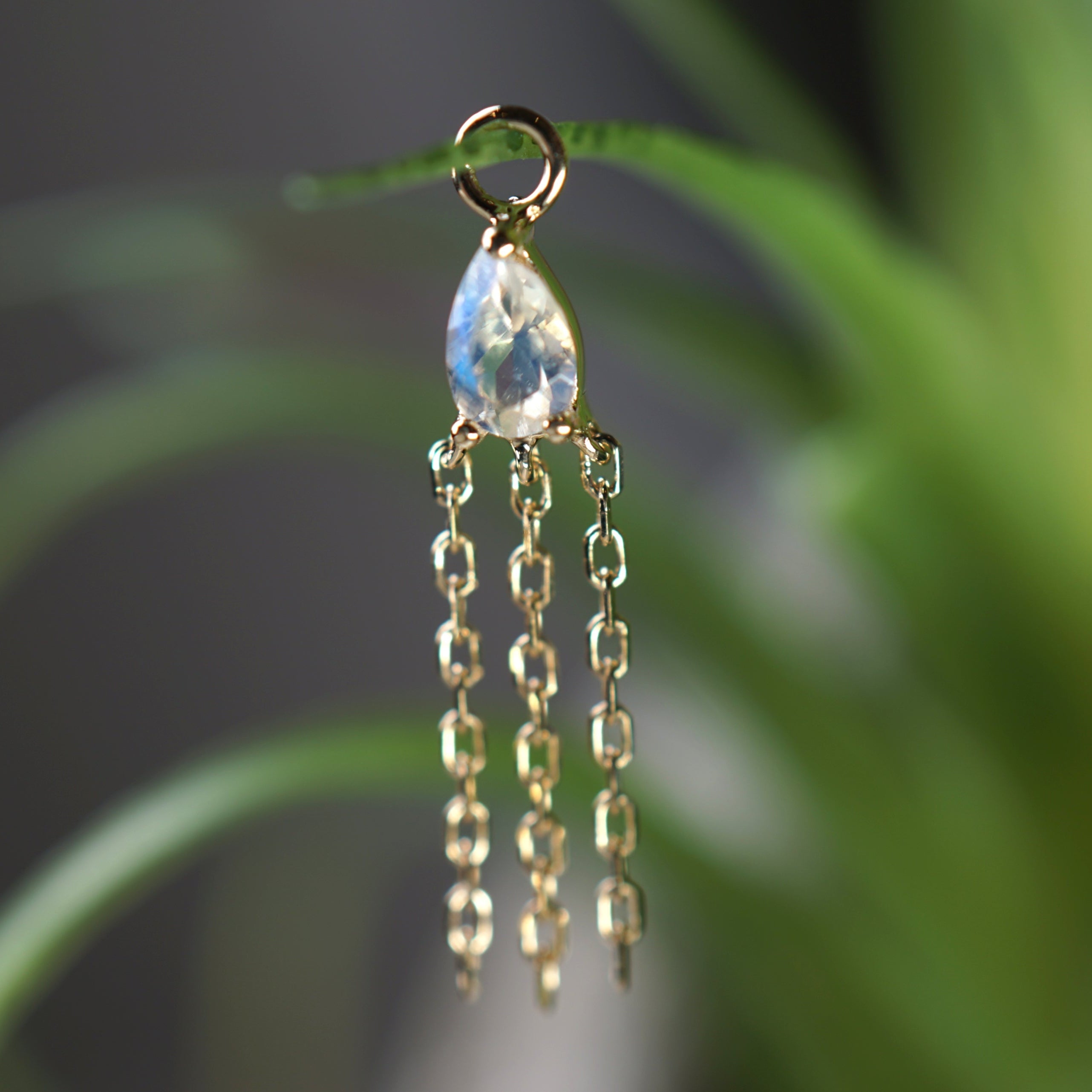 Veronika Mini Charm - Colored Gemstone