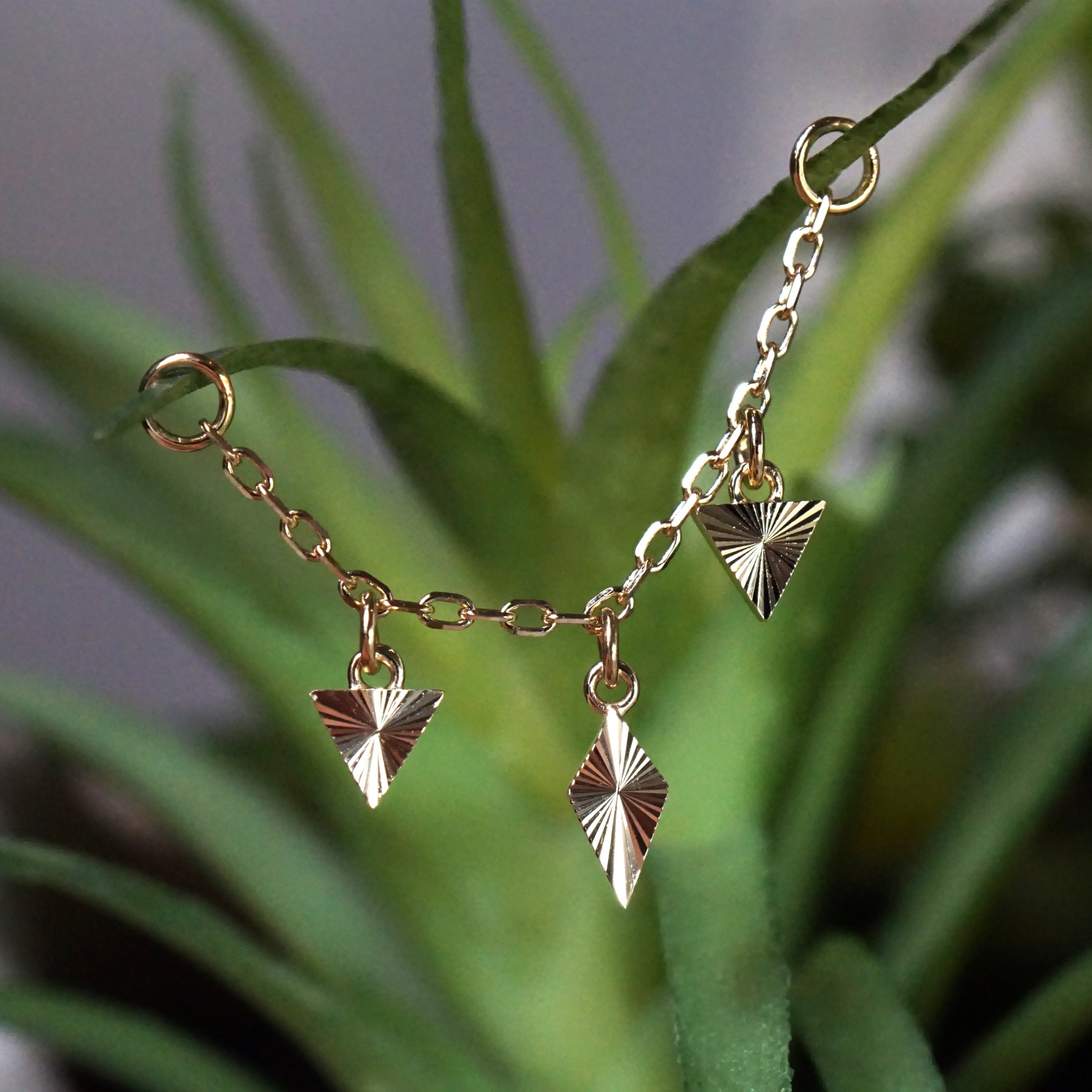 Dripping Ray Kite and Triangle Chain