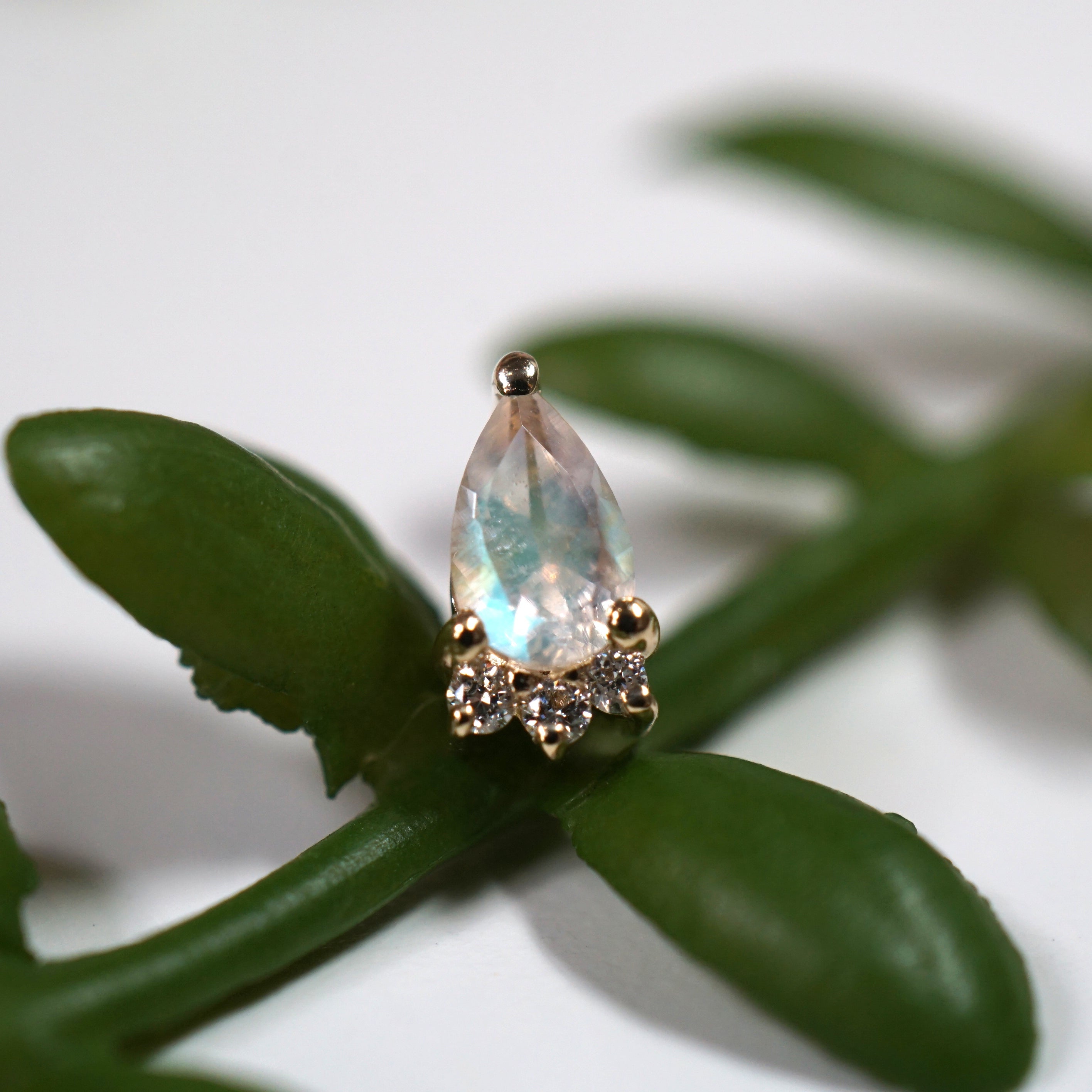 Leia - Pear Faceted Gemstone