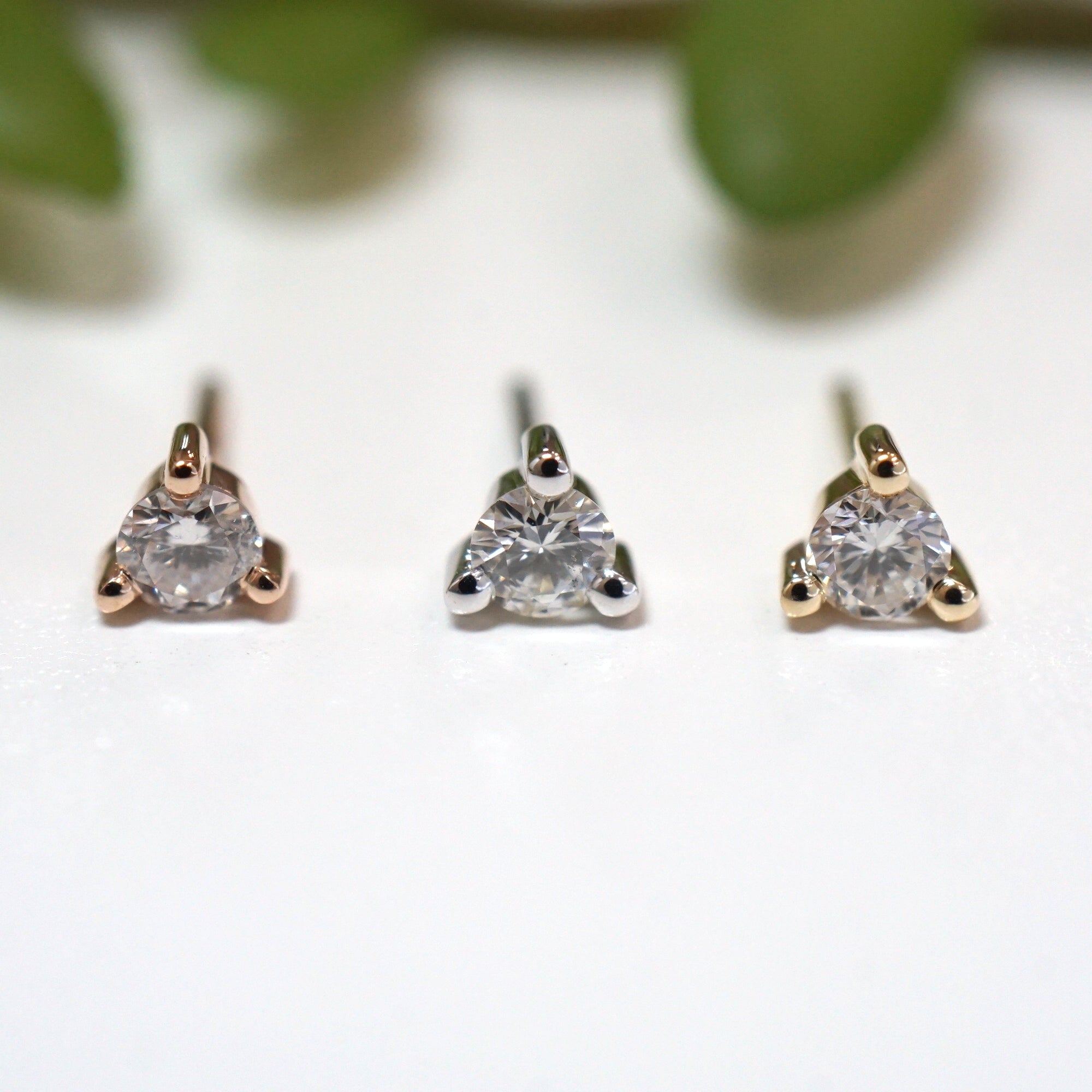 Solitaire - Gia - 3 Prong Diamond