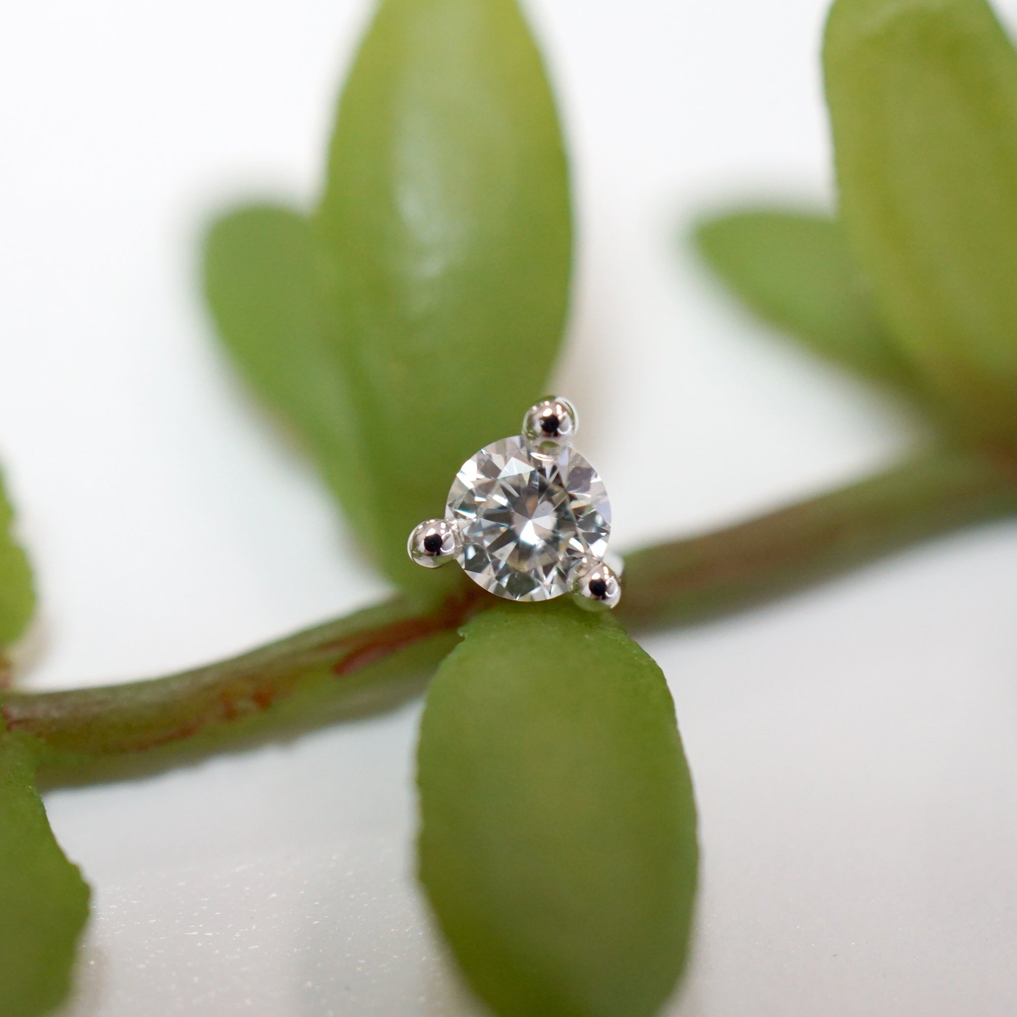 Solitaire - Gia - 3 Prong Diamond