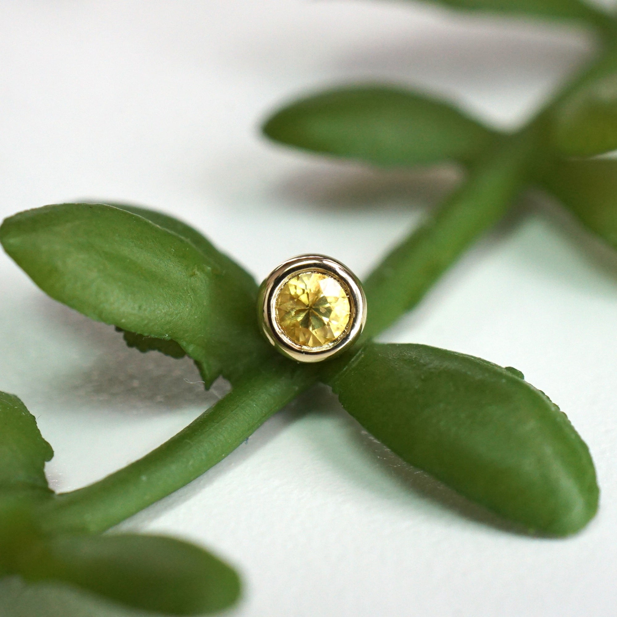 Solitaire - Reitz - Bezel Faceted Gemstone