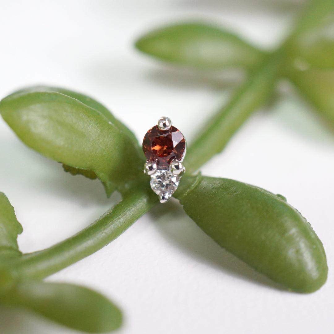 Pippa Diamond - Faceted Gemstone