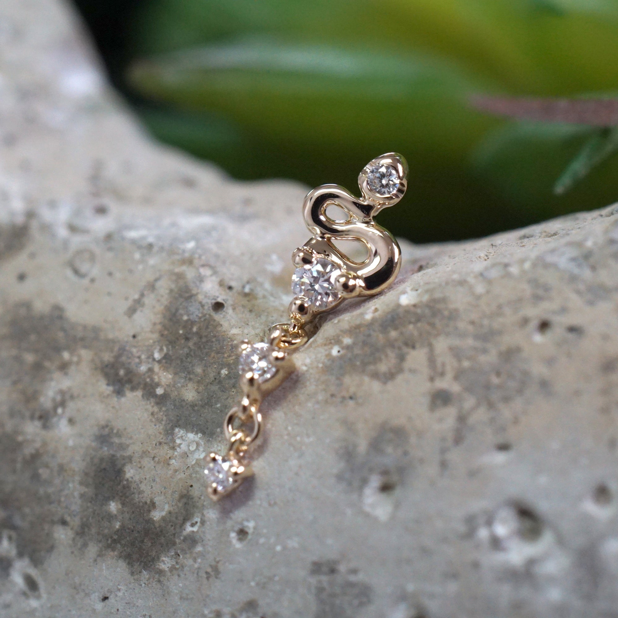 Snake - Viper Mini - 3 Diamond Rattle Tail