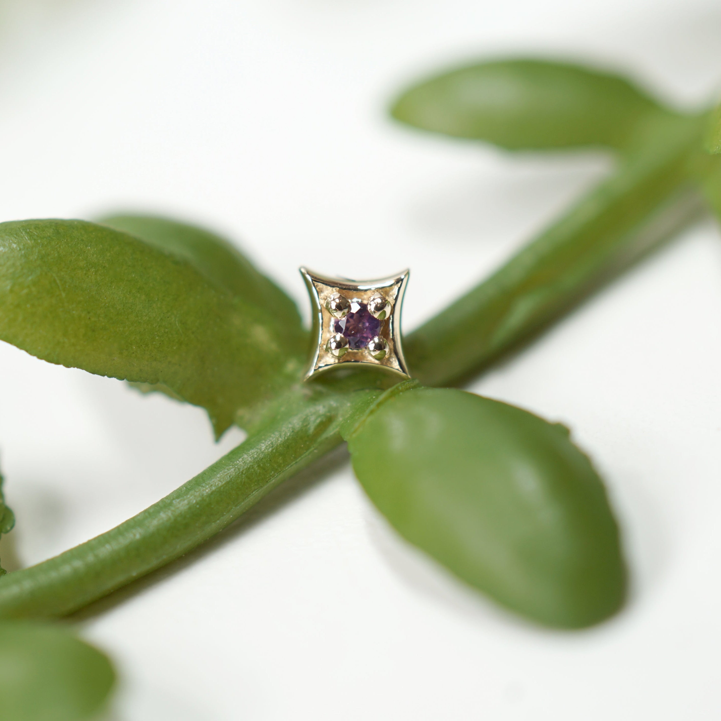 Zara - Diamond & Faceted Gemstone