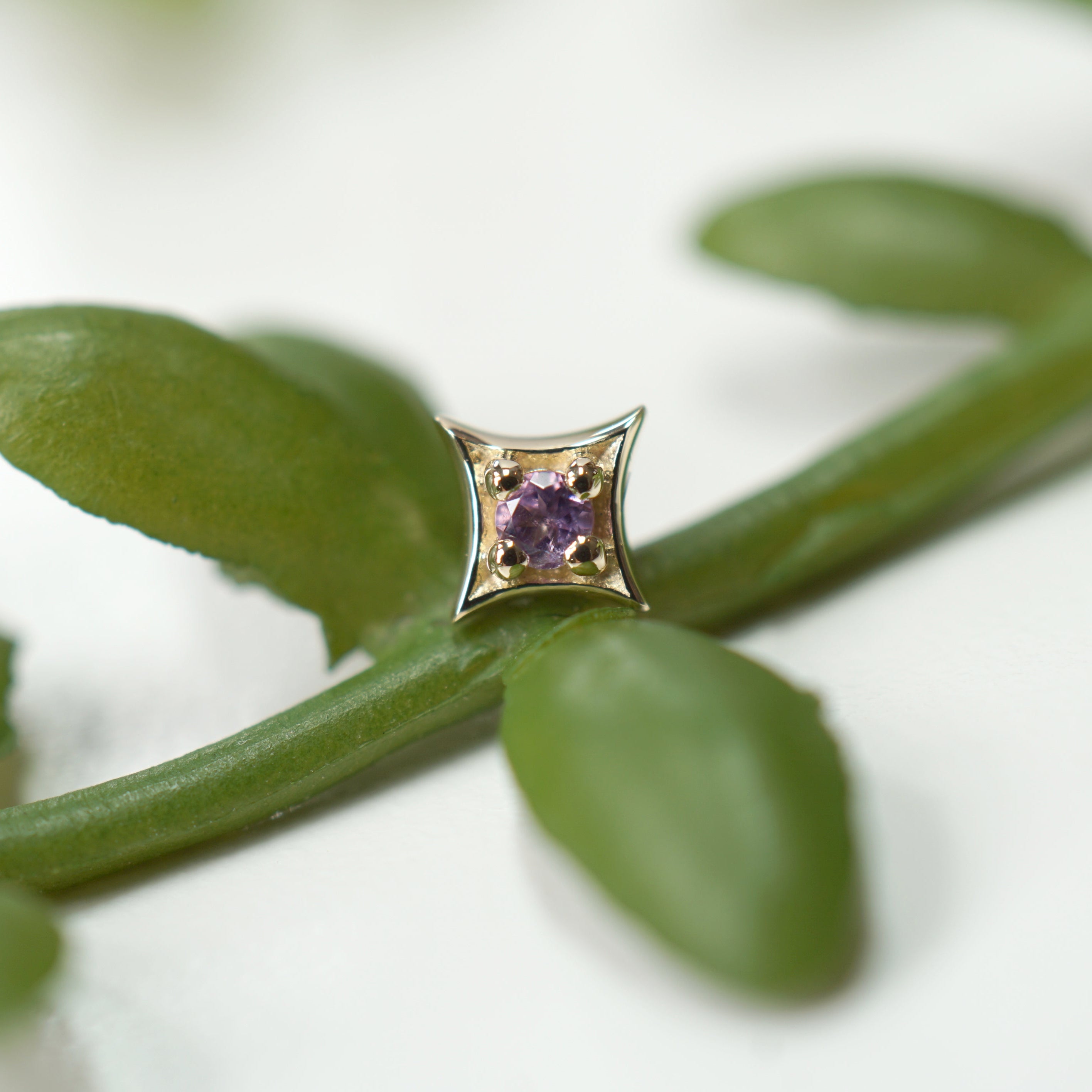 Zara - Diamond & Faceted Gemstone