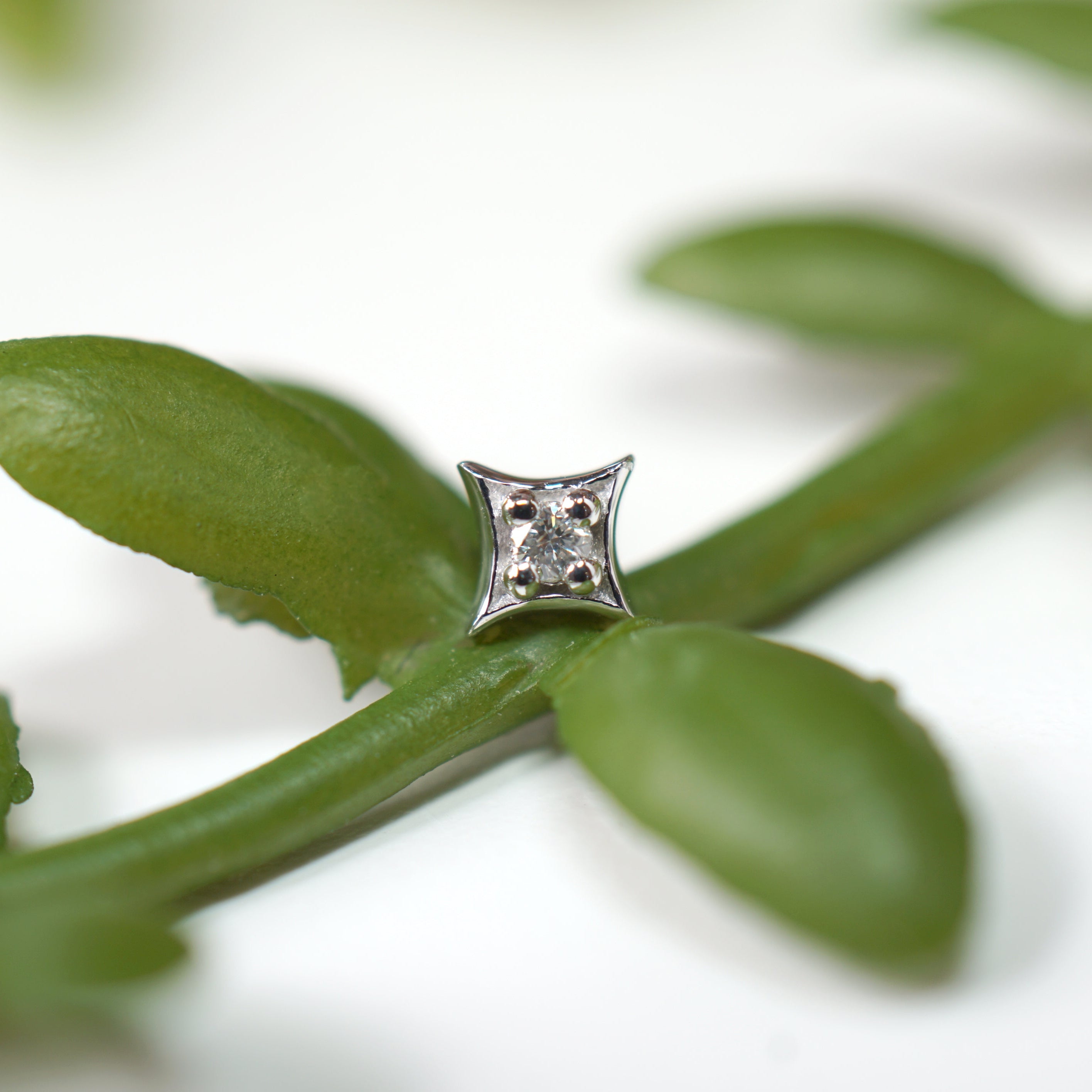 Zara - Diamond & Faceted Gemstone