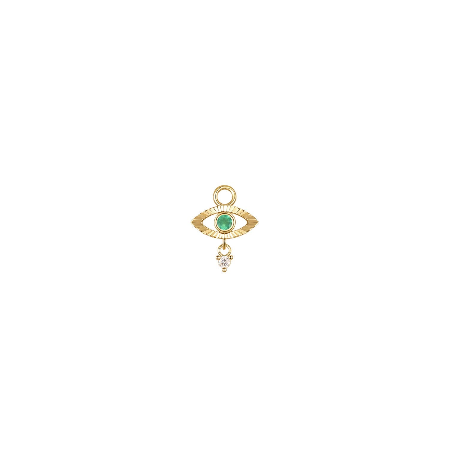 Evil Eye with Tear Charm