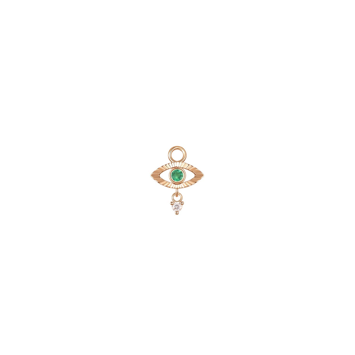 Evil Eye with Tear Charm