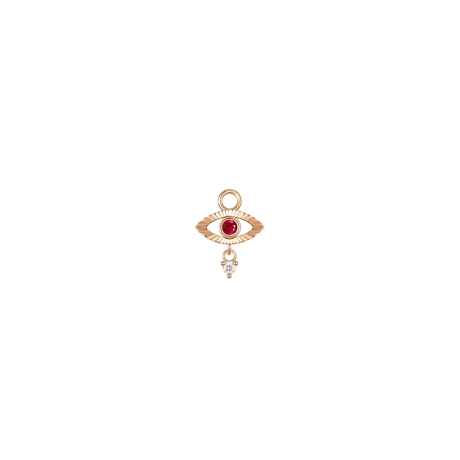 Evil Eye with Tear Charm
