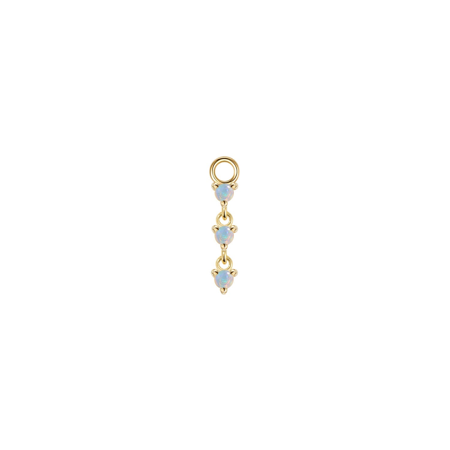 Penelope Prong Charm - Cabochon Gemstone