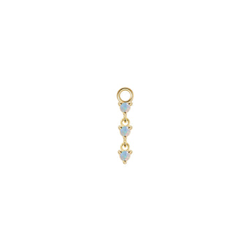 Penelope Prong Charm - Cabochon Gemstone