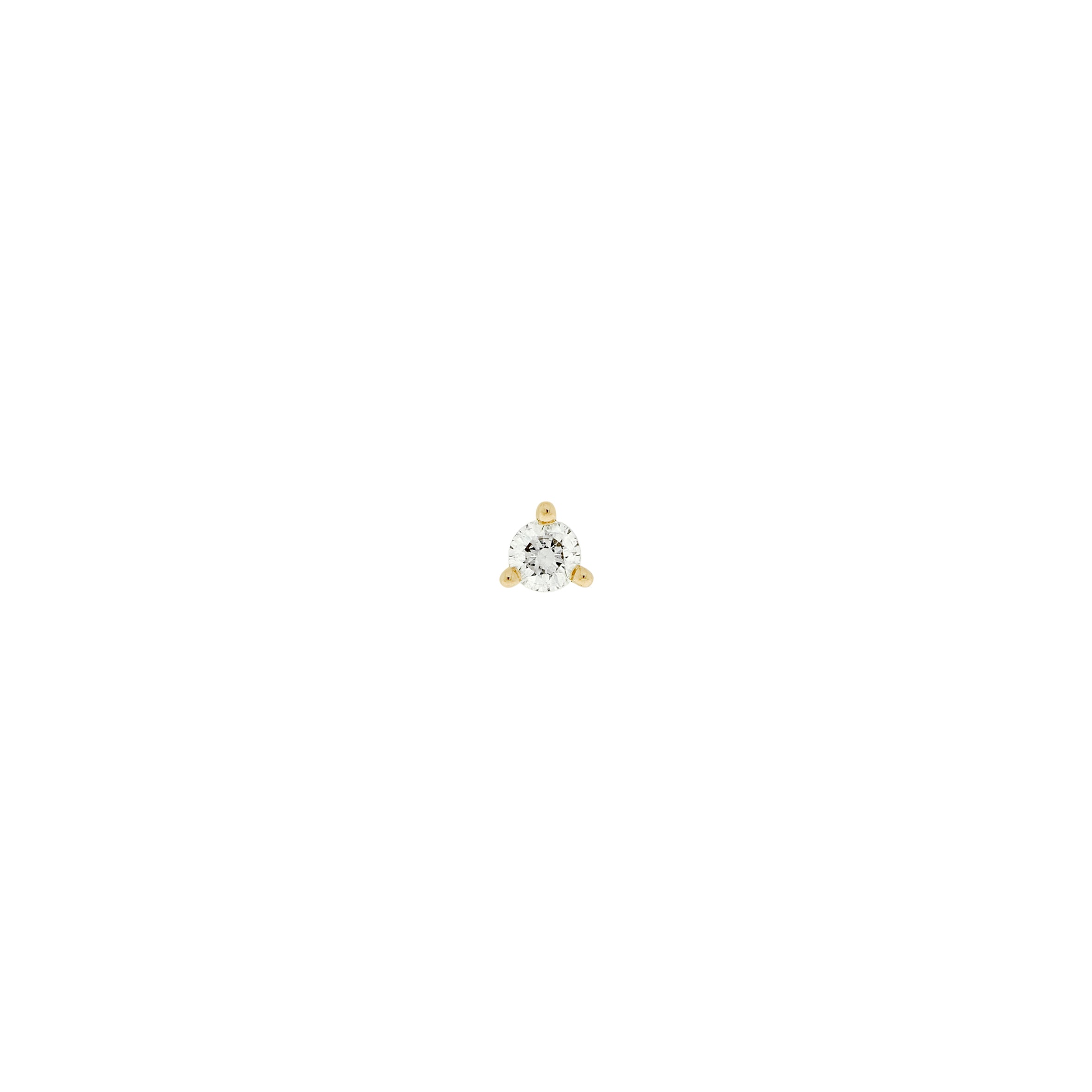 Solitaire - Gia - 3 Prong Diamond