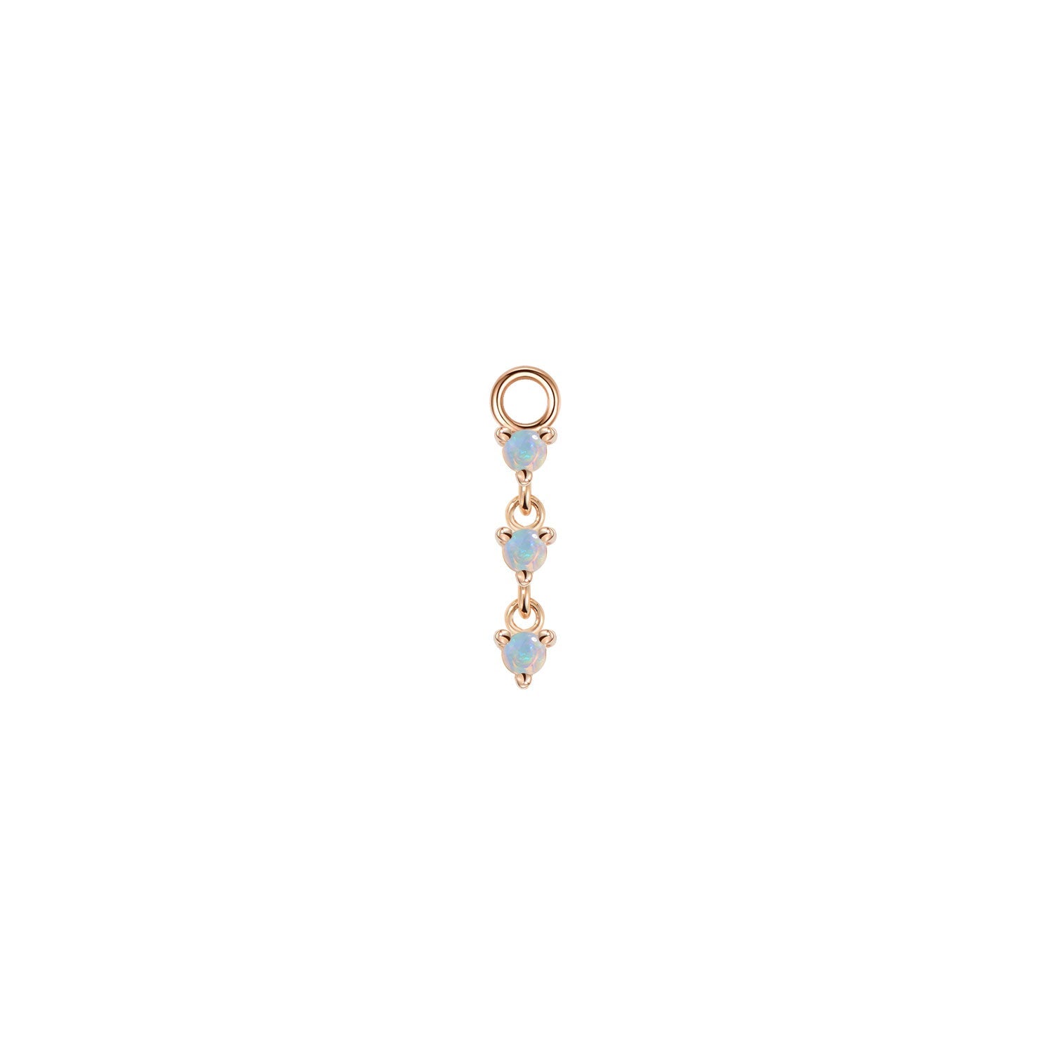 Penelope Prong Charm - Cabochon Gemstone