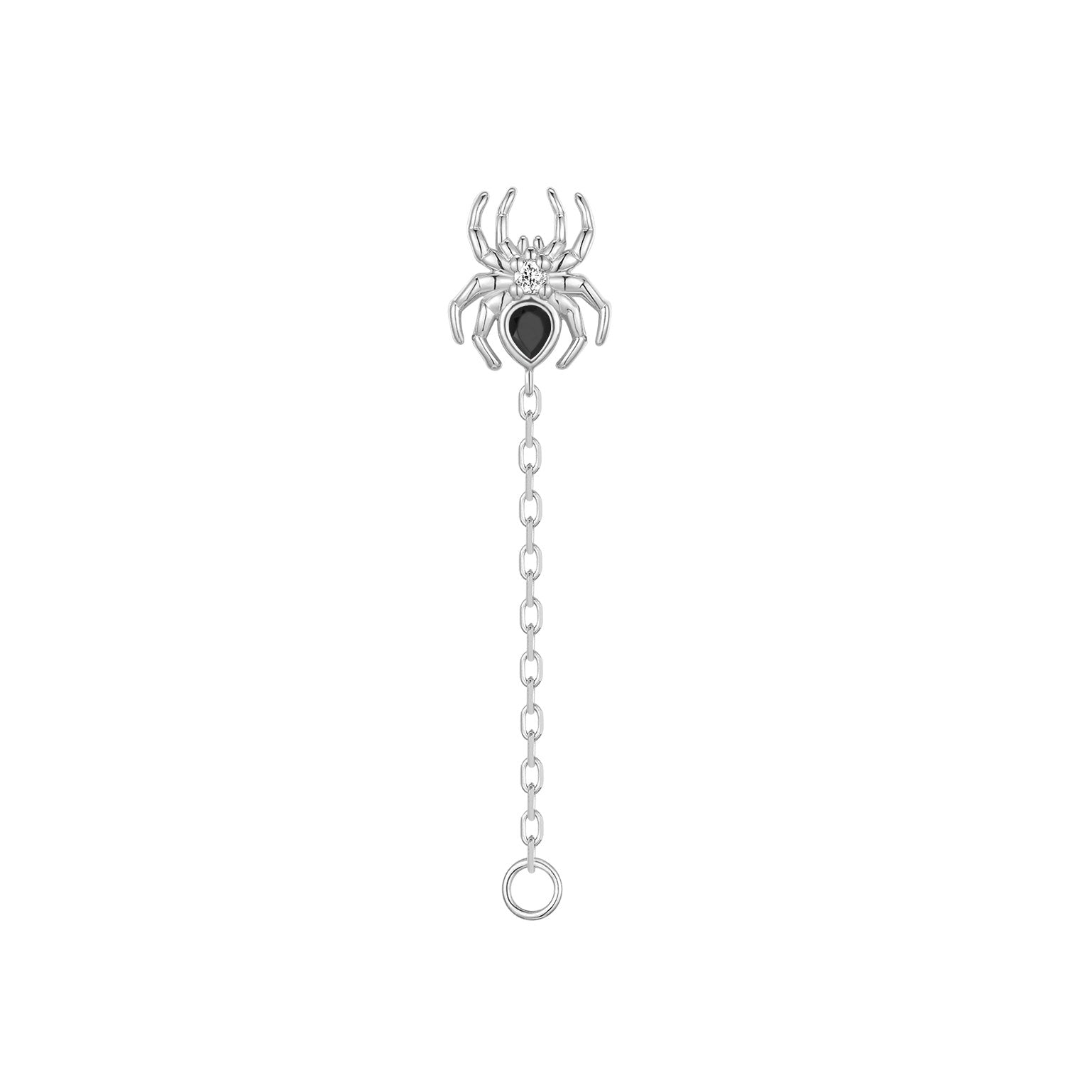 Grim - Spider with Chain and Jump Ring