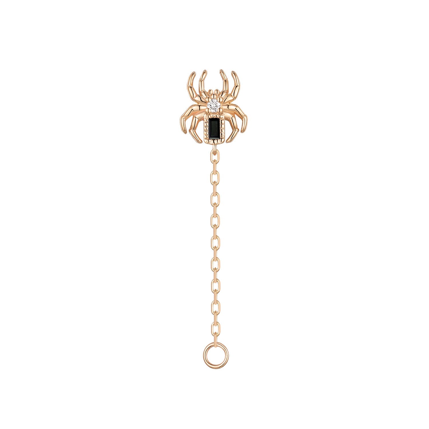 Grim - Spider with Chain and Jump Ring