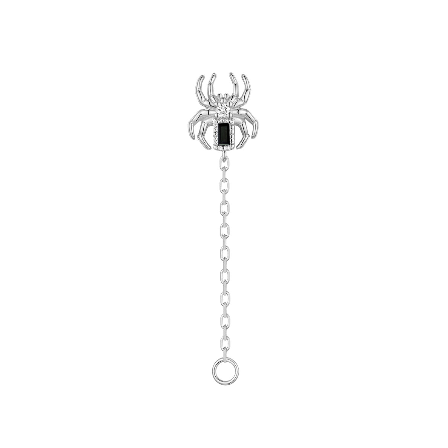 Grim - Spider with Chain and Jump Ring