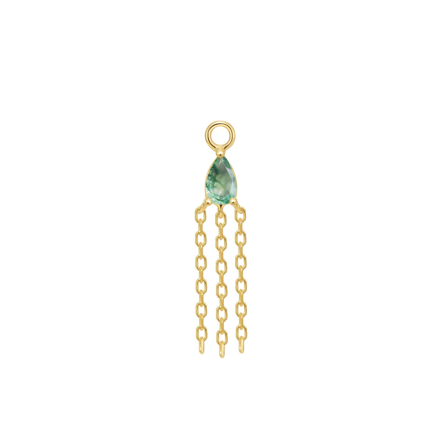 Veronika Mini Charm - Colored Gemstone